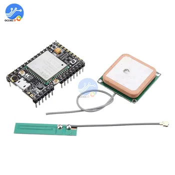 

A9G GSM/GPRS+GPS/BDS Development Board SMS Voice Wireless Data Transmission Positioning IOT with Antenna