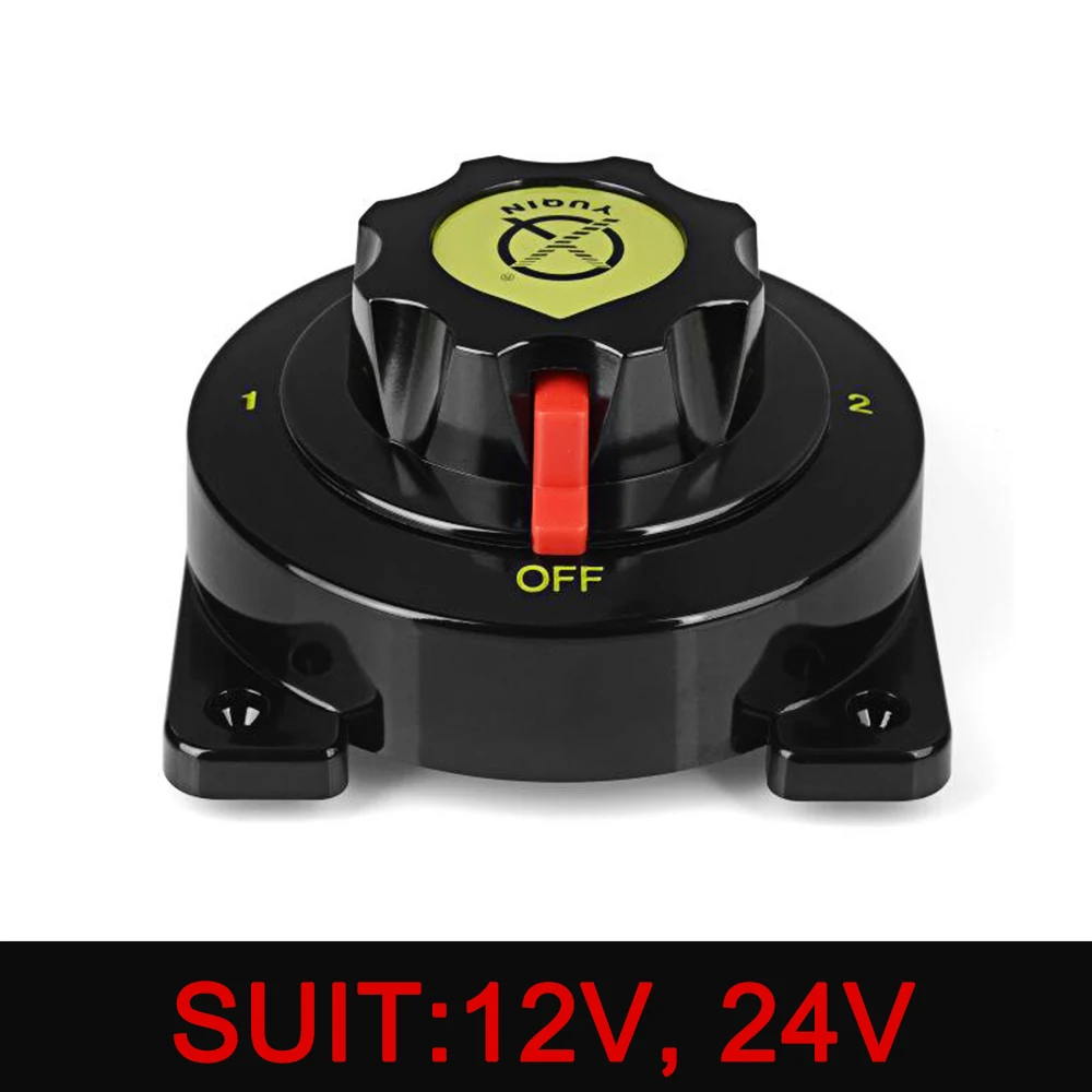 DC 12 V/24 V 300A лодка морской RV Аккумулятор для двигателя Переключатель Электрический двойной селектор батареи преобразователь питания выключатель питания