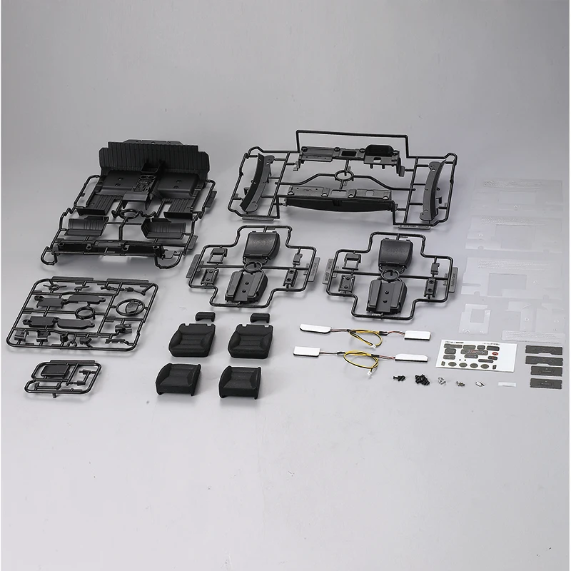 Killerbody 1:10 RC кабина кузова(правая и левая) подходит для Toyota Land Cruiser 70 комплект жесткого корпуса