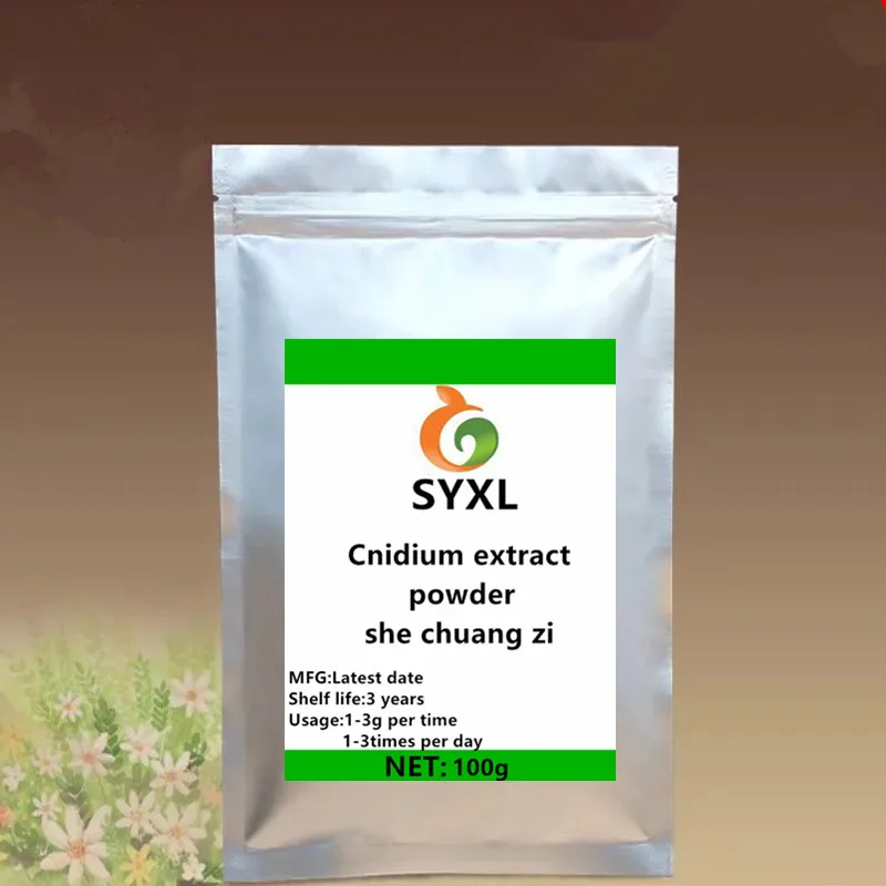 100g Лучшее качество Pinene Cnidium фруктовый травяной экстракт Cnidium Monnieri порошок фестиваль увеличивает секрецию спермы и стимулирует желание - Цвет: 100g