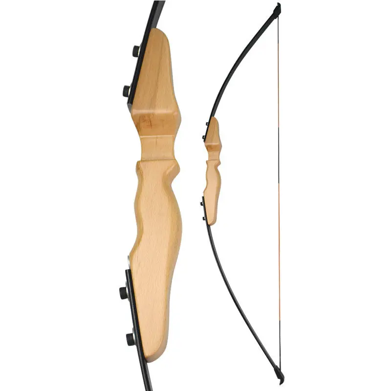 30LBS/40LBS изогнутый лук для правой руки/левой руки стрельба из лука стрельба охотничья игра практический инструмент 2 цвета