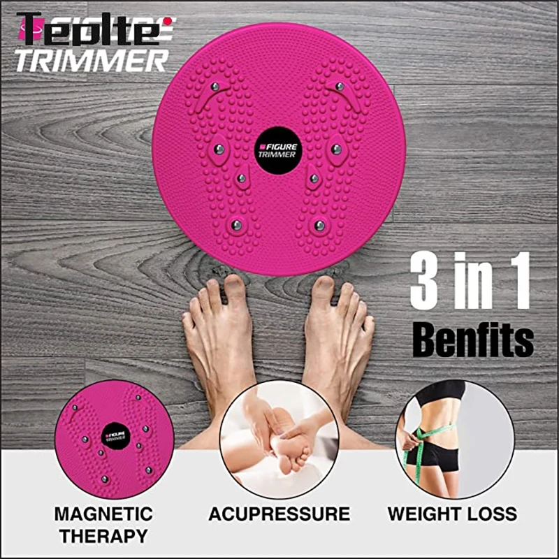 Yoga Sport Fitness Balance Board Wobble Waist Twisting Fitness Body Exercise Rotating Sports Magnetic Massage Plate Twist Boards waist twisting disc,balance board