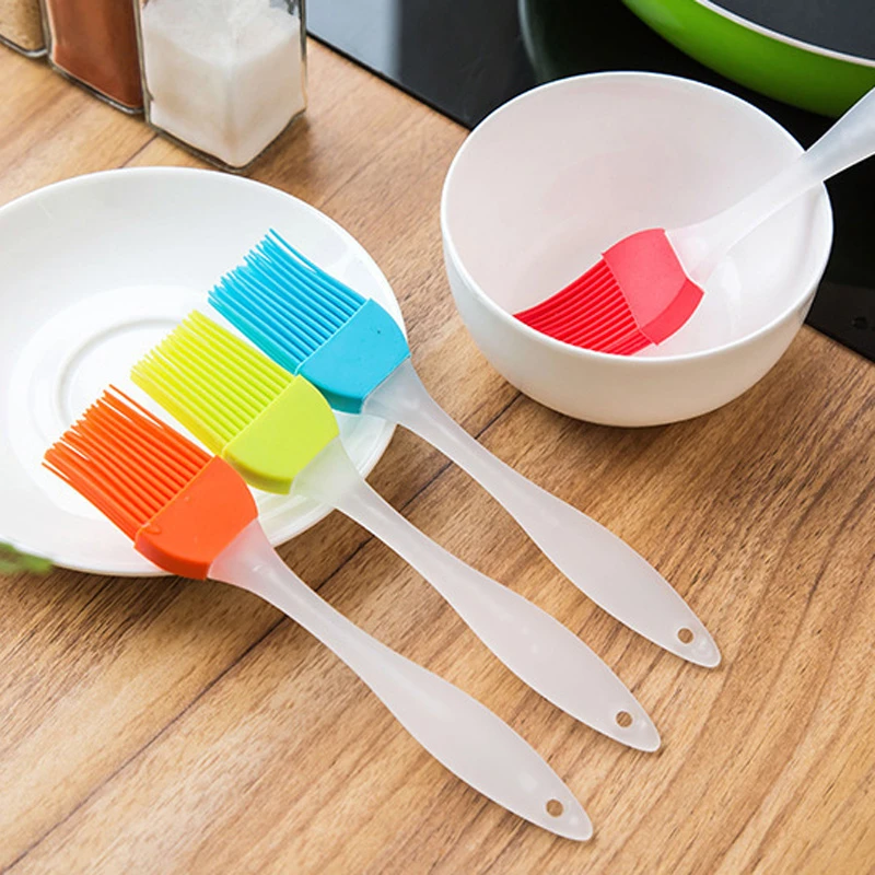 Food Silicone Baking BBQ Basting Brush Cookware Kitchen Utensil Barbecue Tools 