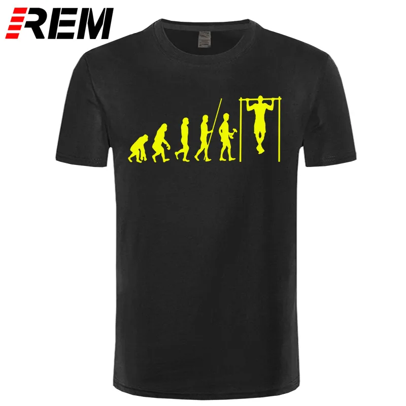 Calisthenics, футболка, эволюция, Calisthenics, футболка, 100 хлопок, Милая футболка, мужская, короткий рукав, 4xl, графическая, Пляжная футболка