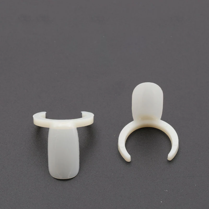 50 шт. пластиковые кольца для дизайна ногтей с цветным дисплеем| |