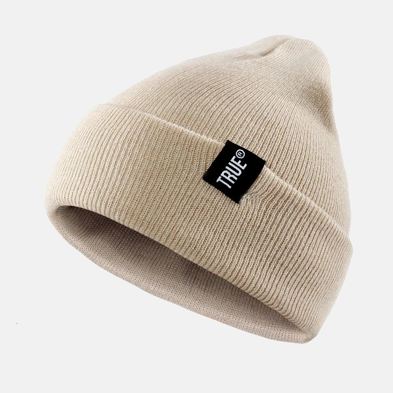 Модные теплые зимние шапки Skullies, мягкие шапки в стиле хип-хоп для мужчин и женщин, Повседневные шапки Skullies, унисекс, прочная чашка с надписью, настоящая шапка