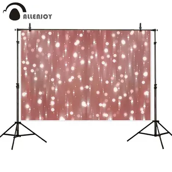 

Allenjoy new year Christmas photography backdrop rose gold abstract shiny stars shimmer bokeh glitter sparkles child background
