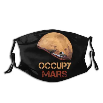 

Face Mask With Replaceable PM2.5 Filters Occupy Mars Spacex 2020 New Anti Bacterial Dust Respirator Muffle