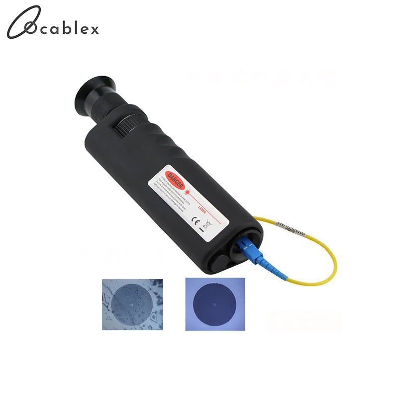 400x Fiber Optical Inspection Microscope LED