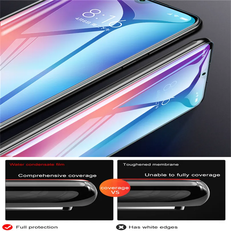 Для Xiao mi 9T Pro Red mi K20 pro mi Max 2 3 Note 2 3 Мягкая полностью покрывающая Гидрогелевая пленка для Xiao mi PLAY mi x 2S 3 Защитная пленка для экрана