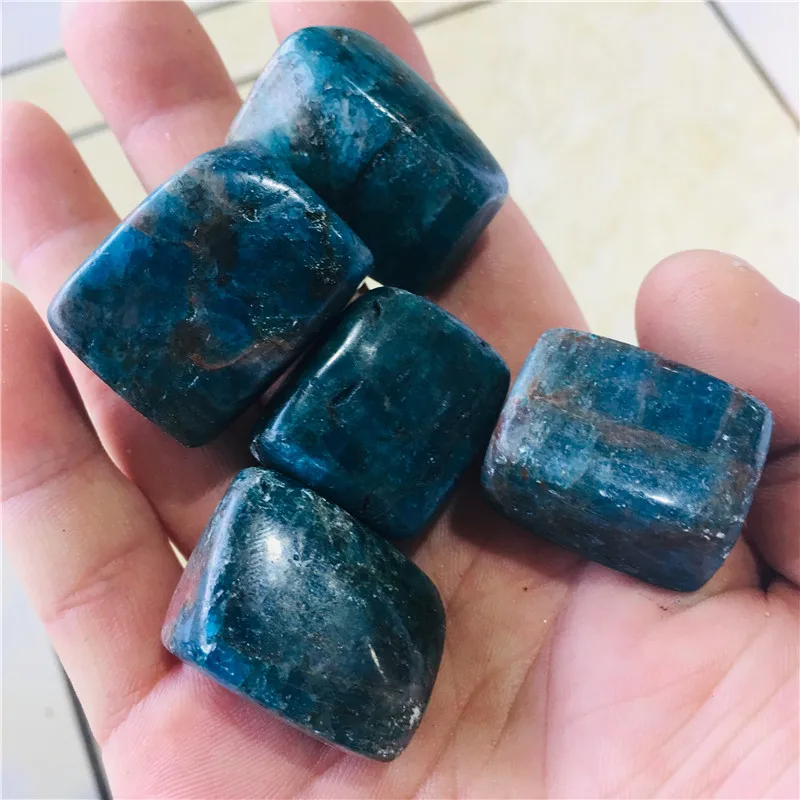 100g natural crystal apatite gem natural rock mineral cutting polishing used for healing chakras