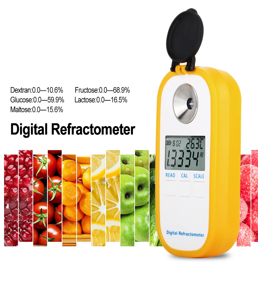 Measurement & Analysis Instruments Tools Digital Fructose Dextran