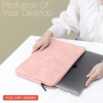 Laptop Sleeve Case 13 14 15.4 15.6 Inch For HP DELL Notebook bag Carrying Bag Macbook Air Pro 13.3 Shockproof Case for Men Women 1