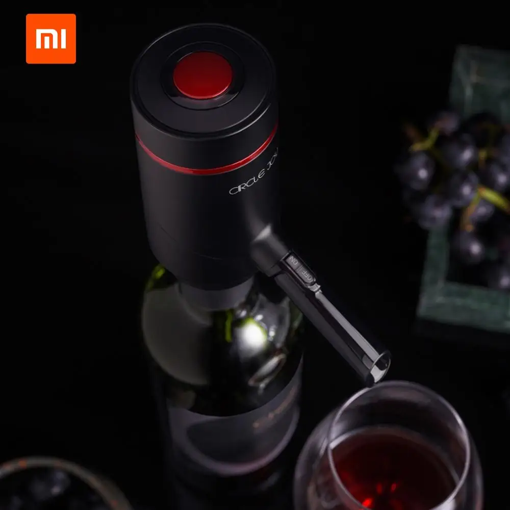 2 в 1 Xiaomi Mijia Circle Joy Электрический винный отрезвляющий диспенсер для вина набор легко и эффективно быстрая дозировка вина usb зарядка
