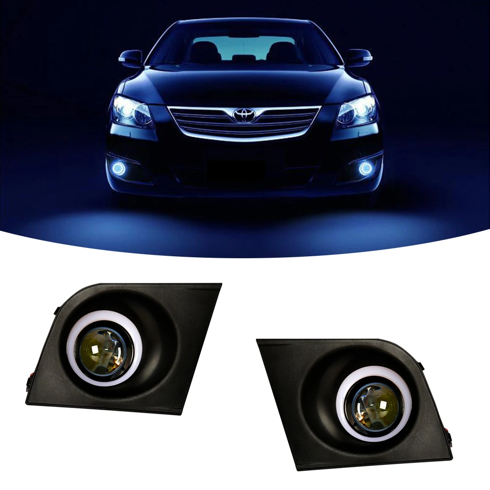 M C Anillo LED Impermeable Para Coche L mpara Antiniebla De Ojos De 