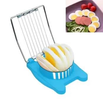 

Multifunction Stainless Steel Blade ABS Base Egg Slicer Sectioner Cutter Knife Mold Mould Flower Edges Kitchen Tool Accessories