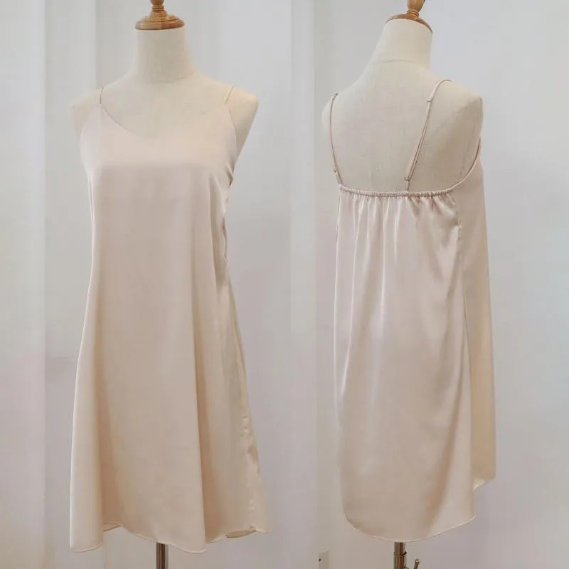 رداء نوم نسائي دانتيل كم طويل