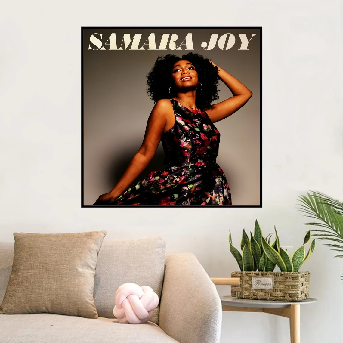 

Плакат «Музыкальный альбом» Samara Joy 2021 рэп, Художественная Картина на холсте, настенное украшение для гостиной, домашний декор (без рамки)