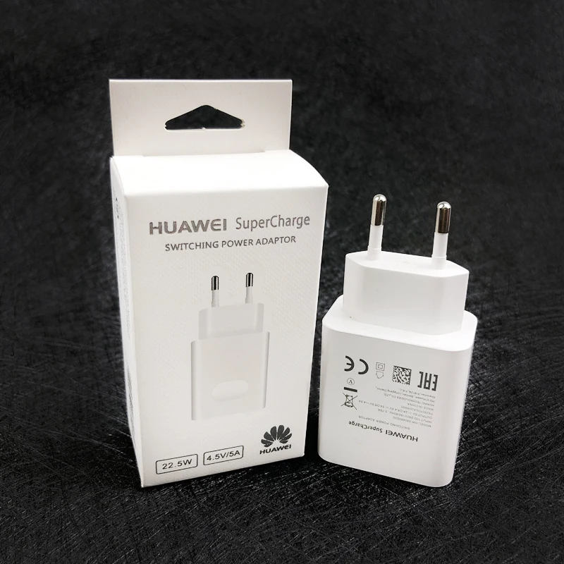 ЕС 22,5 Вт huawei P20 Pro Supercharge зарядное устройство Быстрая зарядка Usb настенный адаптер для type c кабель для mate 20 30 20x p30 pro