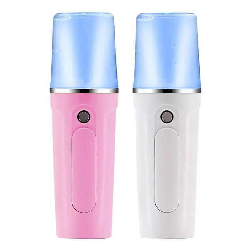 

Mini USB Nano Facial Steamer Sprayer Ultrafine Face Spa Hydrating Moisturizing Skin Care Handy Rechargeable Portable Travel
