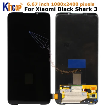 

For Xiaomi Black Shark 3 Lcd Screen Display+Touch Glass Digitizer Full Assembly Replacement Parts For Xiaomi BlackShark 3 Lcd