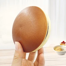 Антистрессовый хлеб Dorayaki мягкие медленно поднимающиеся игрушки для детей, мягкие игрушки для снятия стресса, детские игрушки для снятия стресса