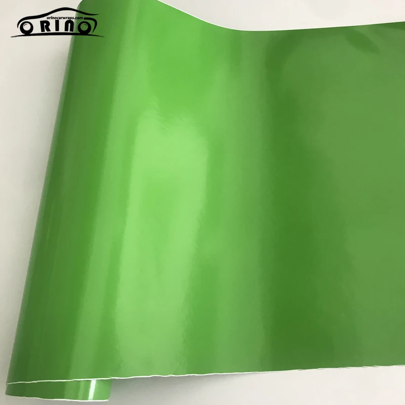 Apple Green Gloss Vinyl Wrap Sticker-2