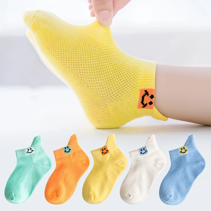 

5 Pair New Born Baby Socks Toddler Short Sock Girls Boy Summer Socks Children Socks Kids Cotton Boys For Girl Socks 0-10 T