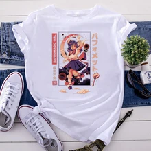 Cheap T-Shirts Baphomagic Girl Japanese Fantasy Girl Anime T Shirt For Women Harajuku Hip Hop Womens Tshirts Funny Casual Woman Shirts