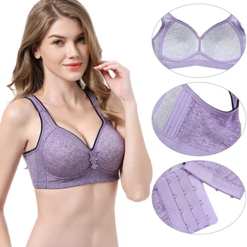 

Women Bras Push Up Gathered Bras Fashion Full Cup Adjustment FemaleThin Section Lingerie Underwear Soft