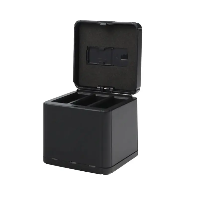 3 батареи Smart QC 3,0 быстрое зарядное устройство usb зарядка коробка с кабелем для передачи данных для OSMO ACTION Sports камера аксессуары