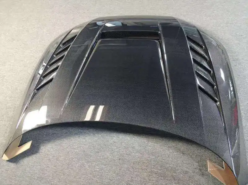 CarbonFiberFrontBumperEngineHoodVentCoverFitsForAUDIA3S3