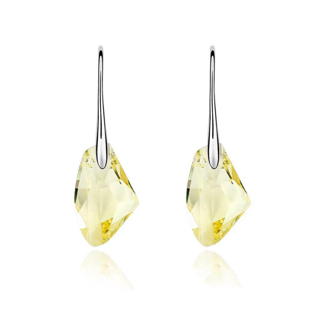 2021 Ms Betti Unique Charming Galactic Vertical Crystal Drop Earrings Hot Sale Gifts For Girlfriend And Women Birthday