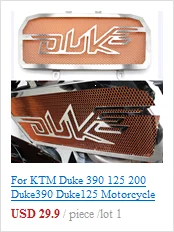 Duke 390 Универсальный Мотоцикл Круглый Зеркало заднего вида мотоцикла боковые зеркала, легко носить с собой для KTM DUKE 390 125 200 250