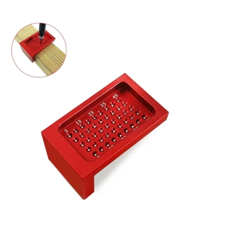 T50 woodworking ruler hole hole ruler aluminum alloy T-shaped ruler woodworking scriber mini scriber T50 woodworking ruler hole hole ruler aluminum alloy T-shaped ruler woodworking scriber mini scriber