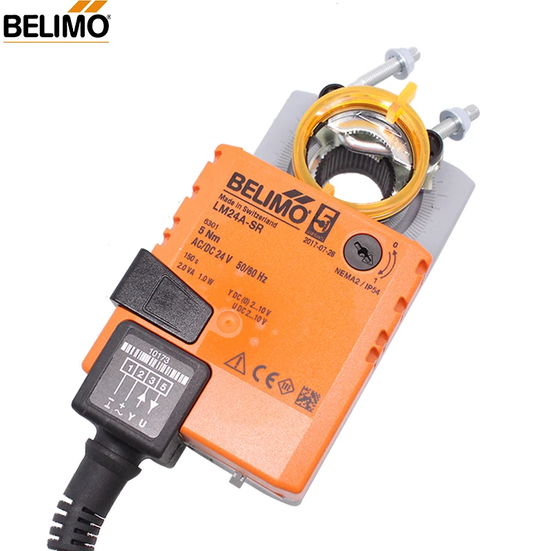 Belimo Sm24asr 20nm Ac24v Modulating Damper Actuator With Position