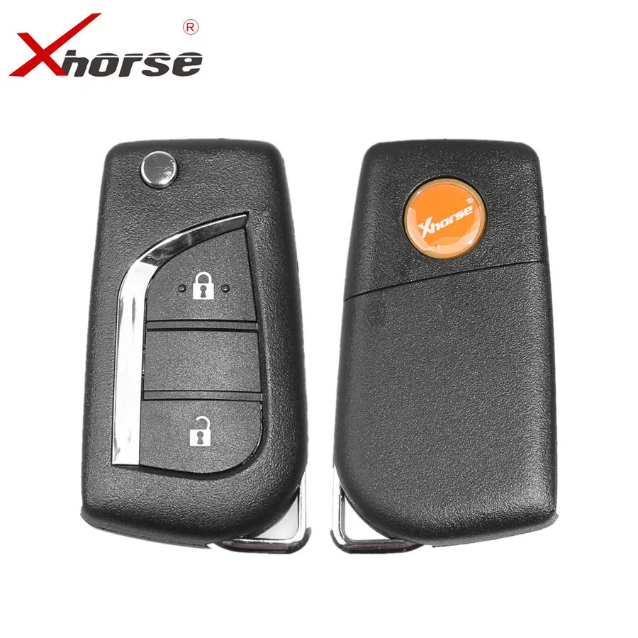 Универсальный пульт дистанционного управления XHORSE XKTO01EN для Toyota 2 кнопки VVDI Key Tool и
