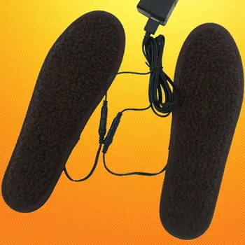 

New Heating Insoles Lambskin Usb Heating Insoles Electric Foot Warmer Usb Heating Insoles Can Be Washed