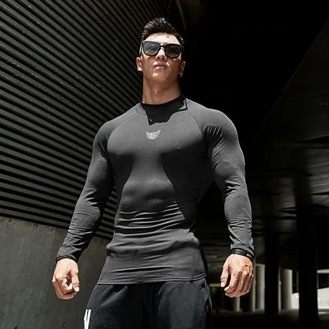 Compression Shirt Men Short Fitness Running Quick Dry Tee Basketball Soccer  Man Tights Sport Top Bodybuilding Fitness T Shirts - Price history & Review, AliExpress Seller - KACIGEYA LDL Store