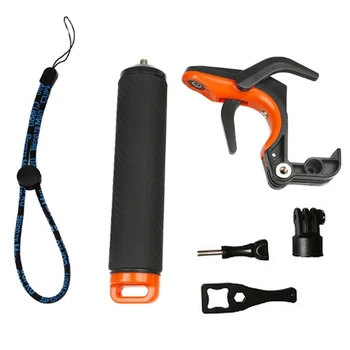 

Sport Camera Shutter Trigger Floating Hand Grip Diving Buoyancy Stick with Adjustable Anti-Lost Strap & Screw & Wrench For GoPro