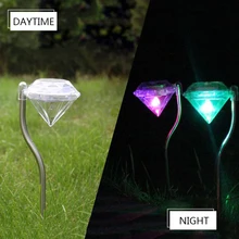 1 шт. водонепроницаемый IP45 Открытый солнечной энергии лампы для газонов Светодиодный точечный светильник садовая дорожка из нержавеющей стали солнечный пейзаж садовый светильник