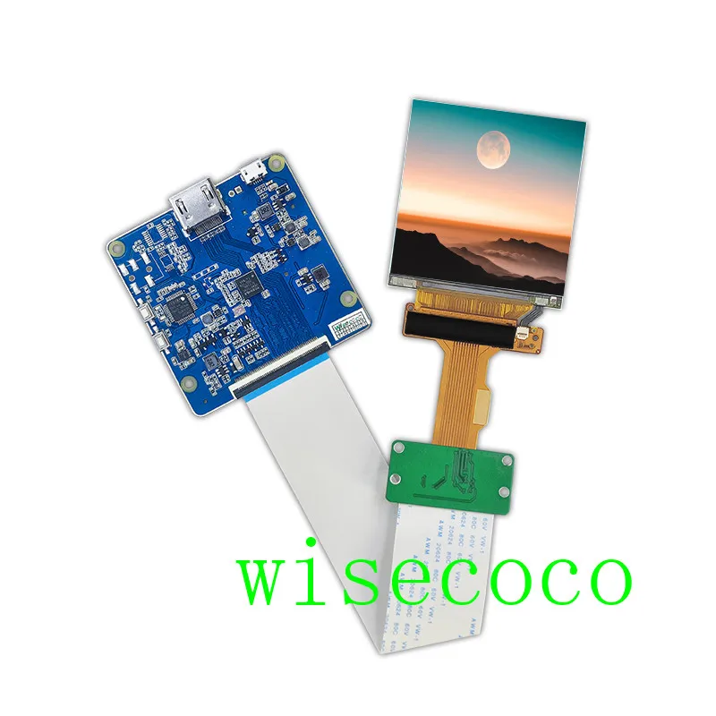 2,9 дюймов 1440*1440 2K ips Двойной ЖК-экран LCM с HDMI драйвер платы 70 Гц Частота обновления