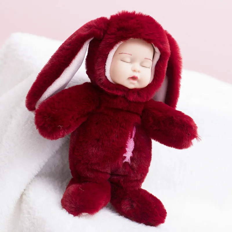 Plush Stuffed Doll Animals Toys for Kids Cartoon Stuffed Sleeping Dolls Pendant