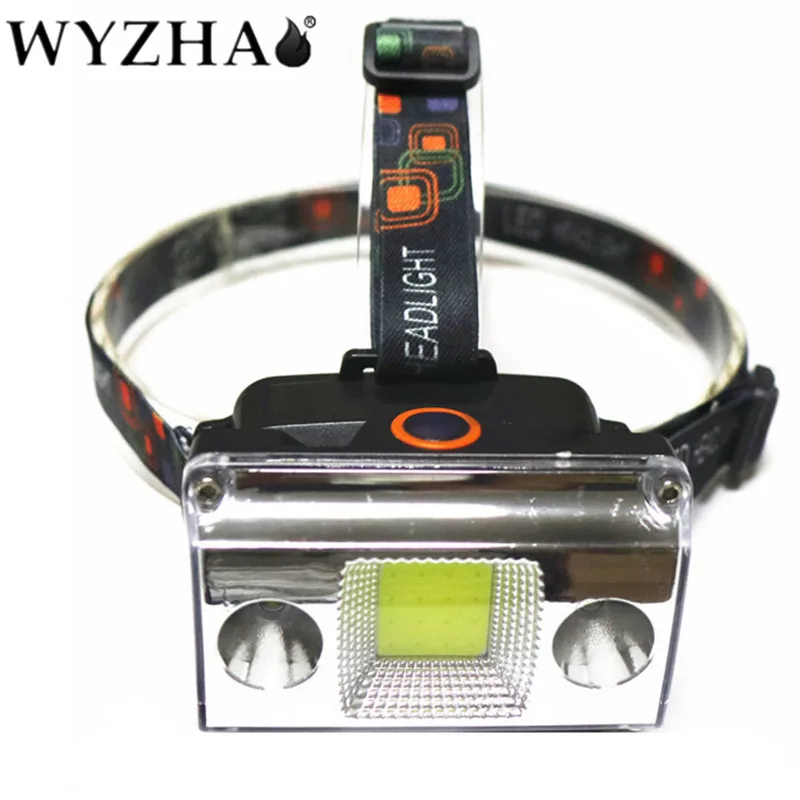 

Head lamp Led Outdoor camping Headlamp USB+ charging Fishing headlights flashlight head light Searchlight lantern Floodlight