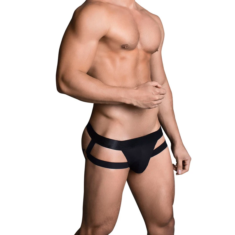 New Exotic Night Club Party Wear For Men Hot Sexy Jockstrap Gay Underwear Cross Strap Male Thong G-String Sissy Panties Tangas