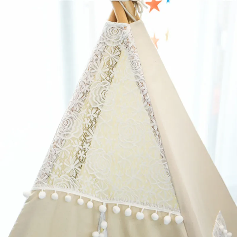 Giving Tree Lace KID'S Tent Indoor Game House Play House Portable Baby Toy House Household GIRL'S