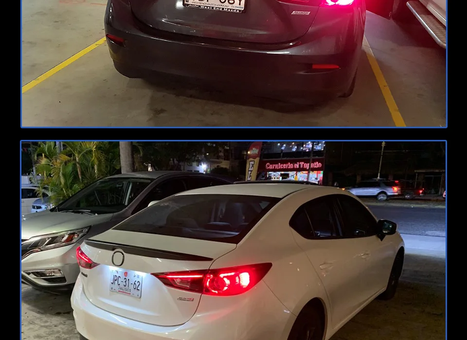 Задний фонарь для автомобиля- Mazda 3 Axela светодиодная сигнальная лампа Противотуманные фары DRL дневные ходовые огни тюнинг автомобильные аксессуары
