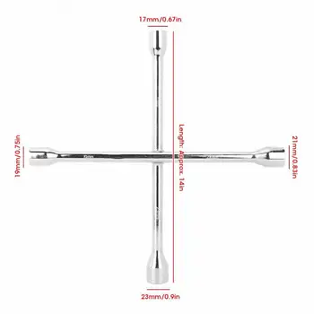 

Cross Wrench Auto Tyre Remover Socket Car Repair Tool Mounting Spanner