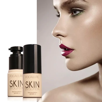 

FOCALLURE Face Makeup Base Face Liquid Foundation BB Cream Concealer Foundation Primer Easy to Wear Soft Carrying