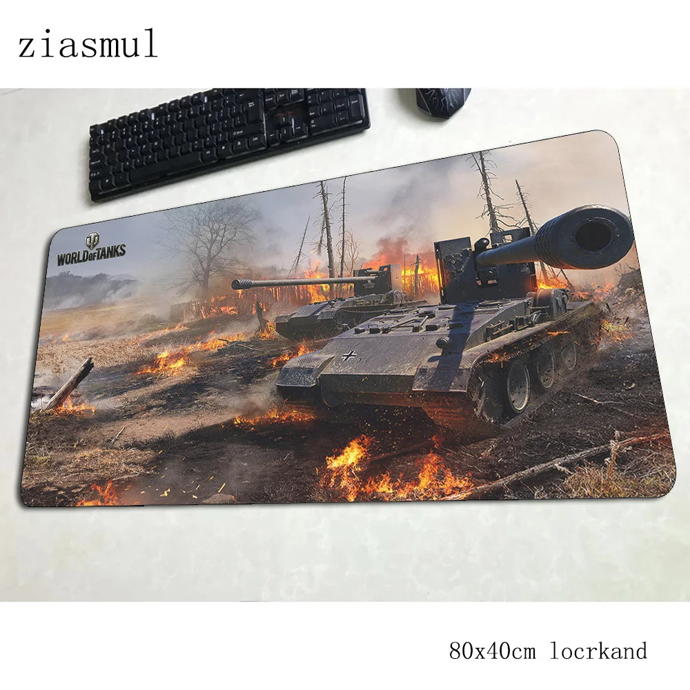 World of tanks коврик для мыши 80x40 см HD Печать компьютерная мышь игровой мат геймпад коврик для мыши Коврик для мыши стол коврик для офиса padmouse